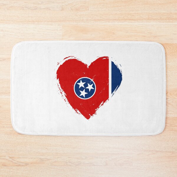 Item preview, Distressed Tennessee Flag Heart TN designed and sold by shitpostee.