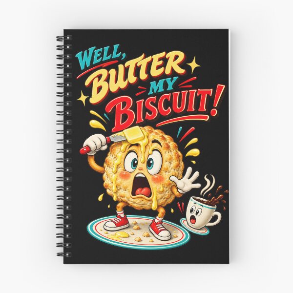 Item preview, Well Butter My Biscuit Retro 1930s Rubberhose Breakfast Art designed and sold by SVox.