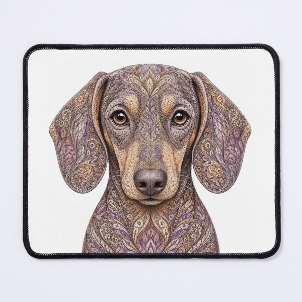 Item preview, Intricate Blue Isabella Dachshund designed and sold by PaintedbyCarol.