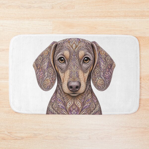Item preview, Intricate Blue Isabella Dachshund designed and sold by PaintedbyCarol.