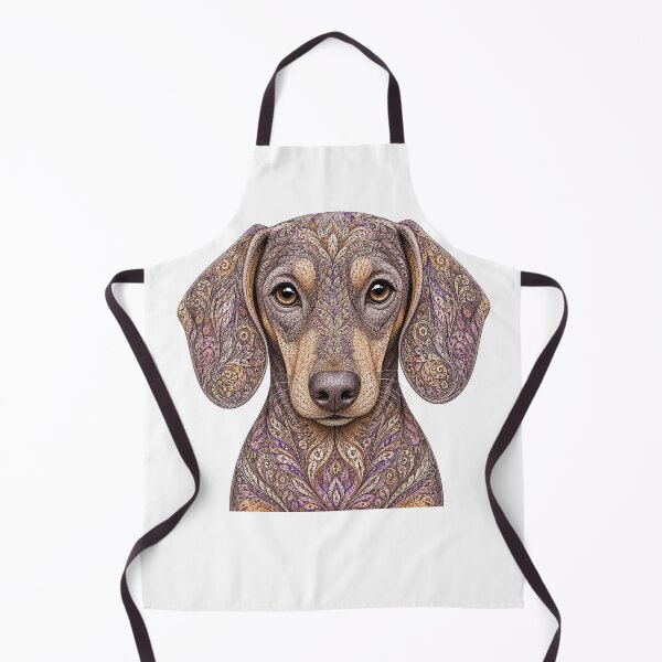 Item preview, Intricate Blue Isabella Dachshund designed and sold by PaintedbyCarol.