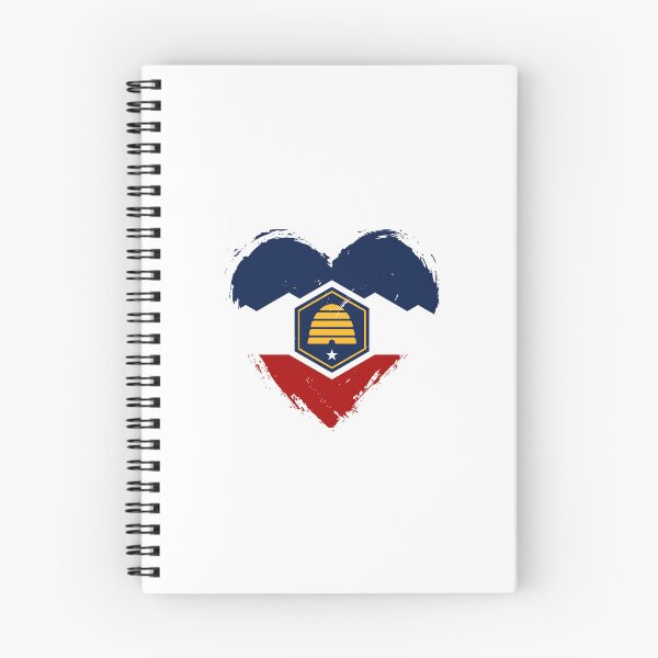 Item preview, Distressed Utah Flag Heart UT designed and sold by shitpostee.