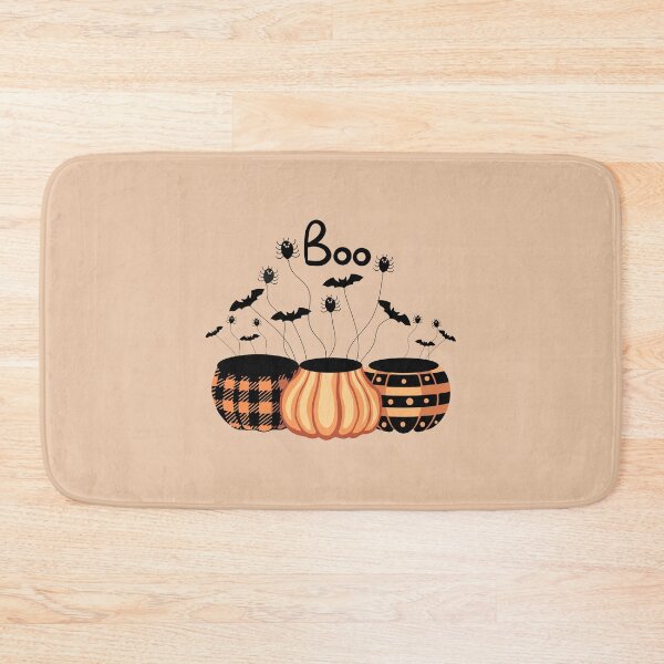 Item preview, Illustration Boo with Three Pumpkins and Bad, Spider designed and sold by AlginaPugachova.