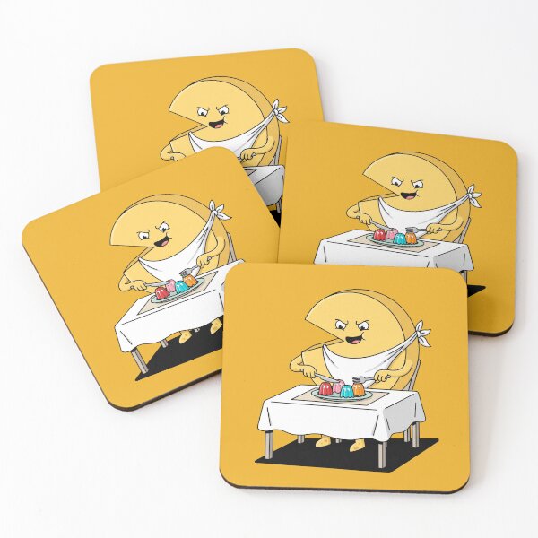 Item preview, Retro Arcade Eating Ghosts Fine Dining Gelatin Jell-O 80s Video Game Humor Pop Art designed and sold by Rare By Hero.