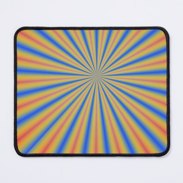Item preview, Vibrant Rainbow Sunburst Radial Pattern Design designed and sold by Sybille-Yates.