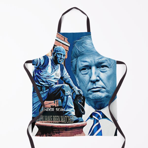 Item preview, pro trump modern illustration city wall spray paint designed and sold by Mudikeys.