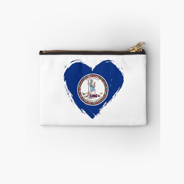 Item preview, Distressed Virginia Flag Heart VA designed and sold by shitpostee.