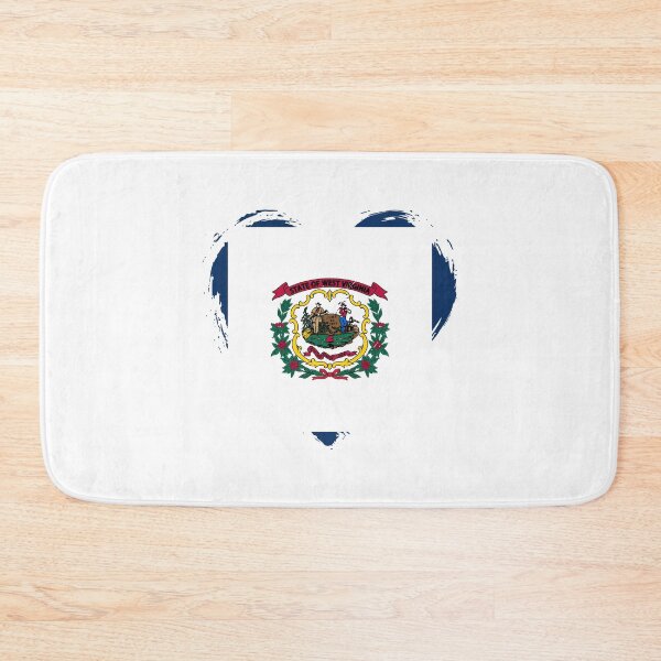 Item preview, Distressed West Virginia Flag Heart WV designed and sold by shitpostee.
