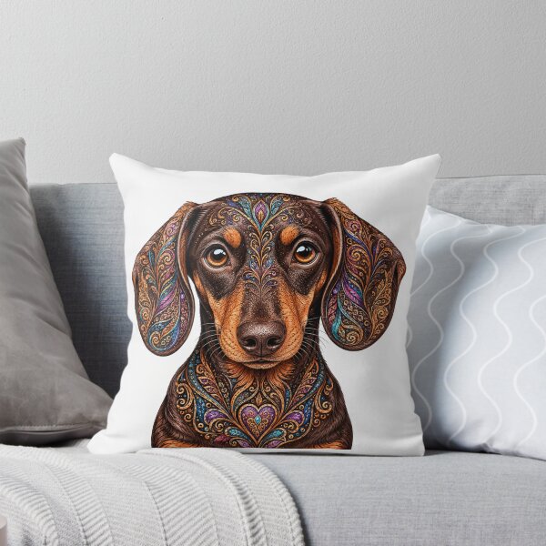 Item preview, Chocolate Dachshund designed and sold by PaintedbyCarol.