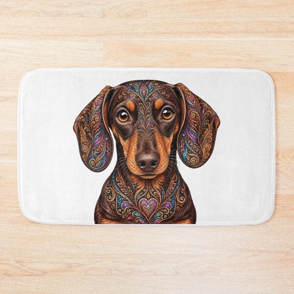 Item preview, Chocolate Dachshund designed and sold by PaintedbyCarol.