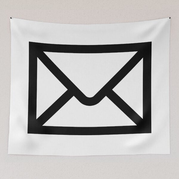 Item preview, Superior Mail Envelope Icon Spray Coverage designed and sold by Sarahsumer.