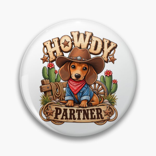 Item preview, Howdy Partner designed and sold by doddle&bloom.