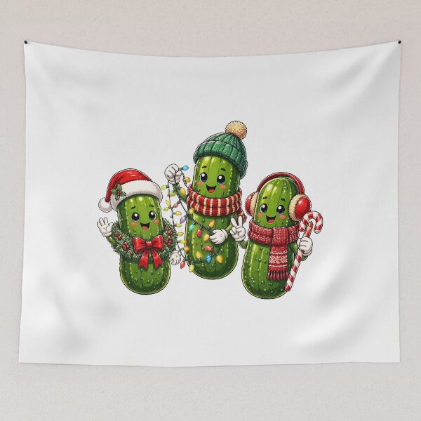 Item preview, Christmas Pickles Funny Food designed and sold by WilfRedokry-21.