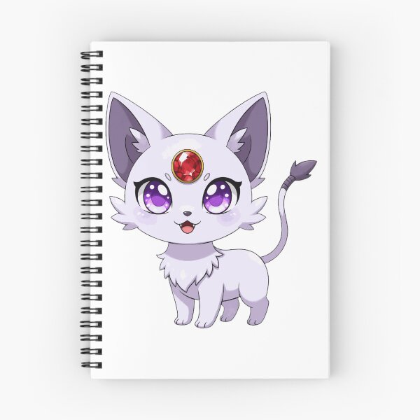 Item preview, Cute Psychic Cat Chibi Anime  designed and sold by MariaLoga71766.