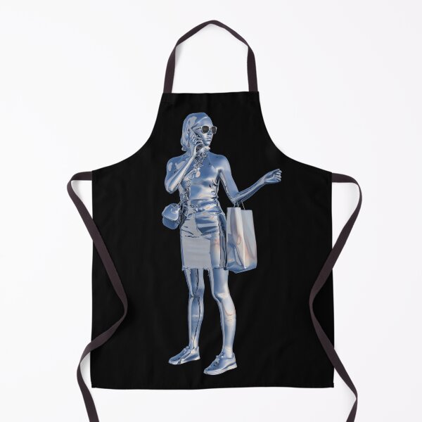 Item preview, Retail Therapy : Retro-Futuristic Android designed and sold by NULL_FRAME.