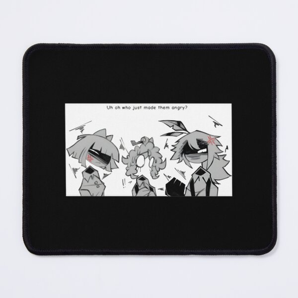 Item preview, Angry Little Creature Uh Oh Who Made Them Mad Funny Illustration | ⭐⭐⭐⭐⭐ designed and sold by Bakisto.