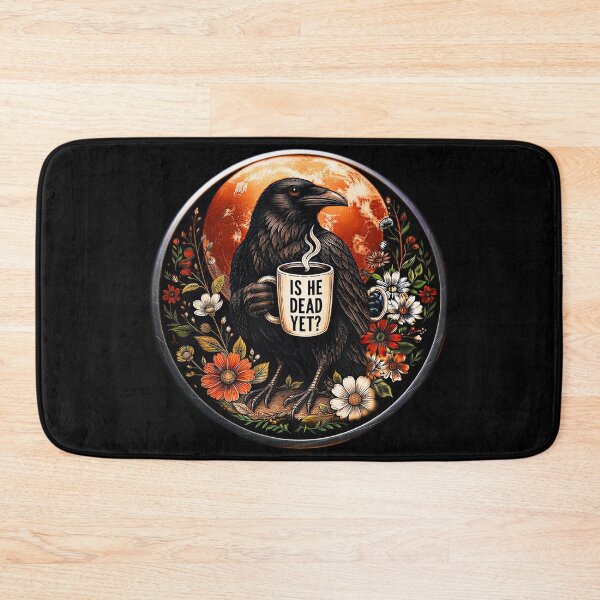 Item preview, is He Vintage Dead Yet Dark Crow Raven Bird Humor  designed and sold by gear-posters.