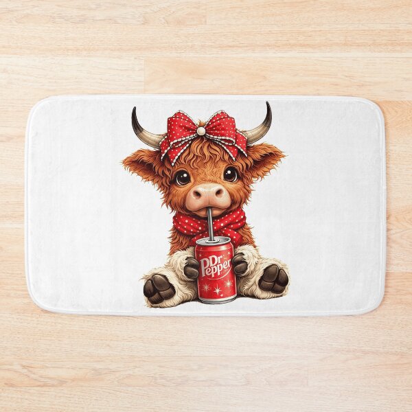 Item preview, Cute Highland Cow Drink  designed and sold by SarahSanc43018.
