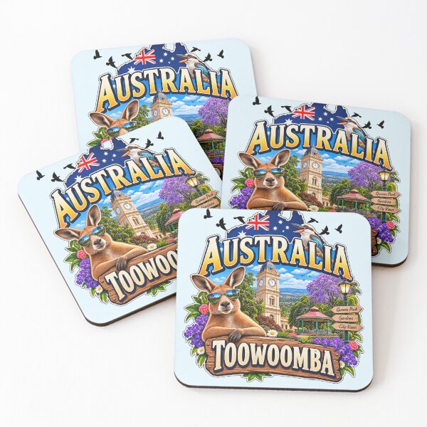 Item preview,  Toowoomba Australia Vintage Travel Art – Queensland Garden City gift Men Woman Kids  designed and sold by Amelia ART G.