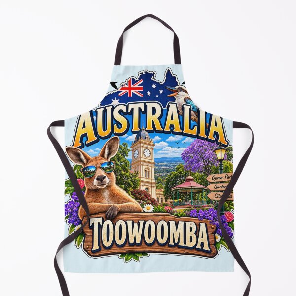 Item preview,  Toowoomba Australia Vintage Travel Art – Queensland Garden City gift Men Woman Kids  designed and sold by Amelia ART G.