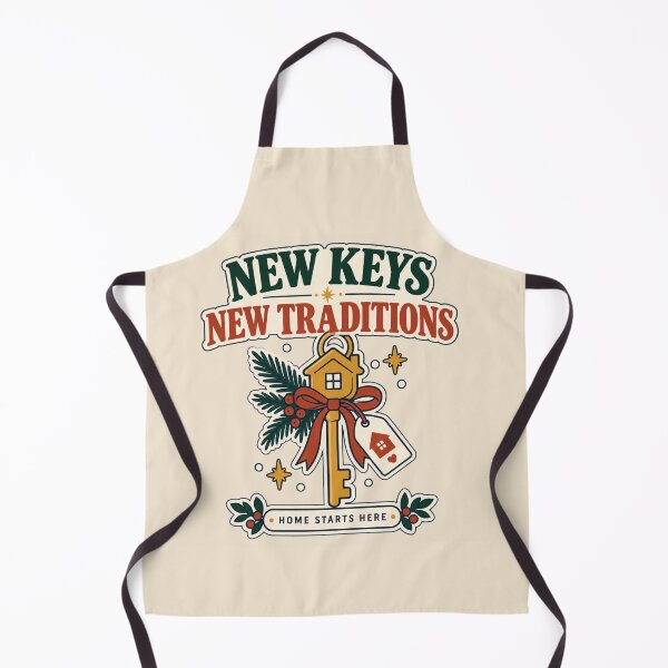 Item preview, New Home Gift – New Keys New Traditions Housewarming Design designed and sold by astersgraphics.