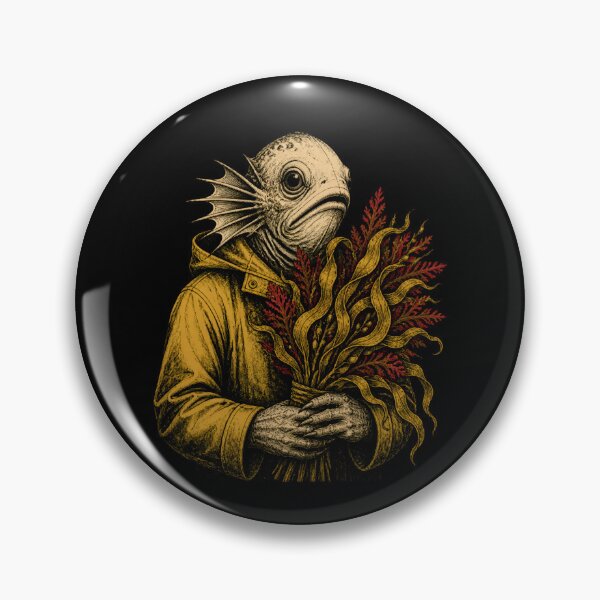 Item preview, Lovecraft Deep One Bearing Seaweed and Coral designed and sold by Fenay Designs.