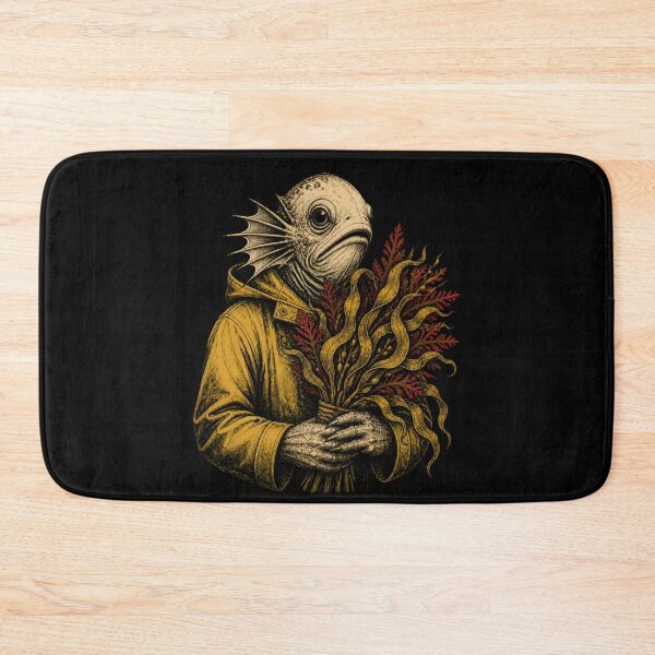 Item preview, Lovecraft Deep One Bearing Seaweed and Coral designed and sold by Fenay Designs.