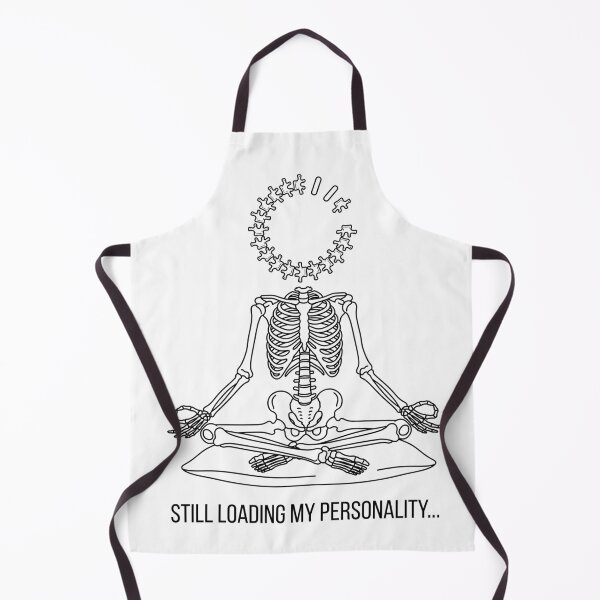Item preview, Still Loading My Personality Meditation Skeleton designed and sold by BeaBuzz.