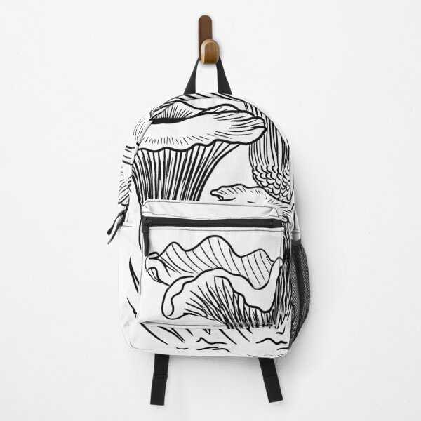 Item preview, Chanterelle Mushroom – Detailed Botanical Line Art designed and sold by SaskiaFranken.
