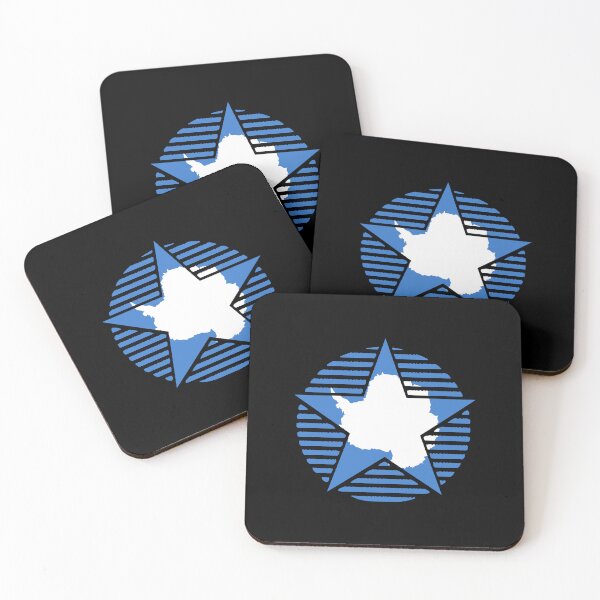 Item preview, Retro Antarctica Flag Star AQ designed and sold by shitpostee.