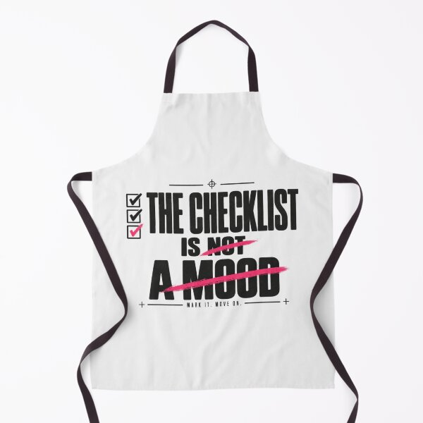 Item preview, THE CHECKLIST IS NOT A MOOD, Productivity Streetwear Tee designed and sold by PhylonBoxx.