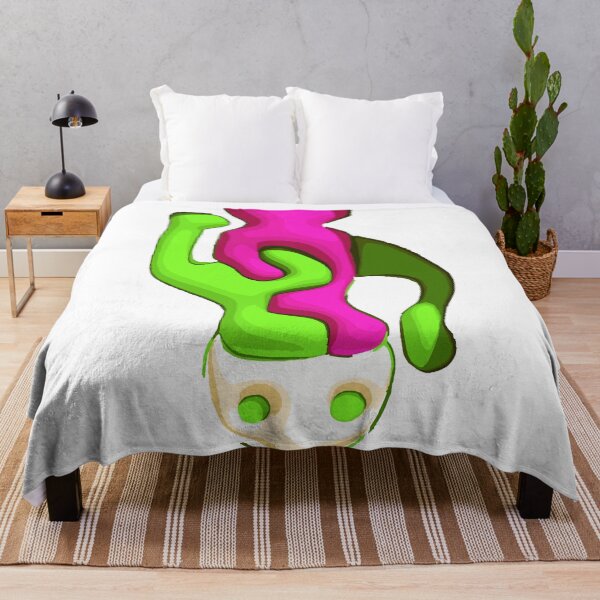 Item preview, Pink Green Abstract Skull Mask designed and sold by Ontologrift.