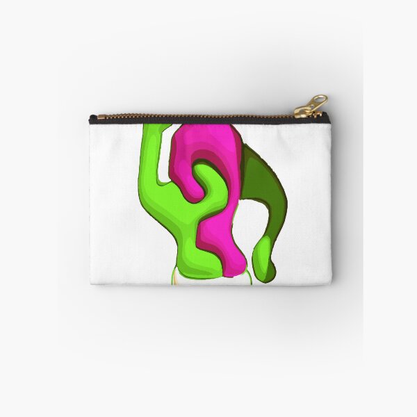 Item preview, Pink Green Abstract Skull Mask designed and sold by Ontologrift.