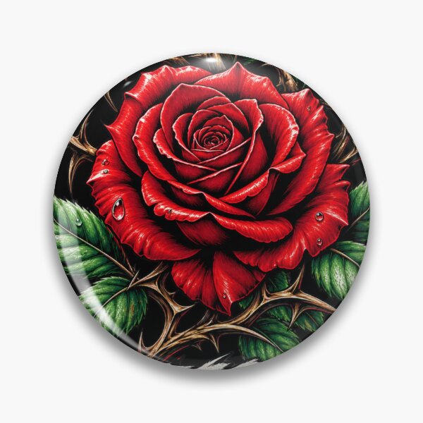 Item preview, Pressure Rose – Strength Through Chaos Graphic T-Shirt designed and sold by Bekado.