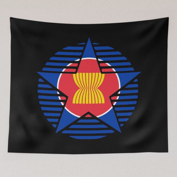 Item preview, Retro ASEAN Flag Star ASEAN designed and sold by shitpostee.