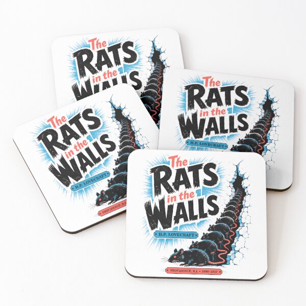 Item preview, Lovecraft The Rats in the Walls Retro Horror designed and sold by Fenay Designs.