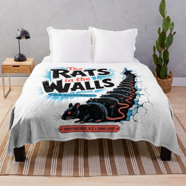 Item preview, Lovecraft The Rats in the Walls Retro Horror designed and sold by Fenay Designs.