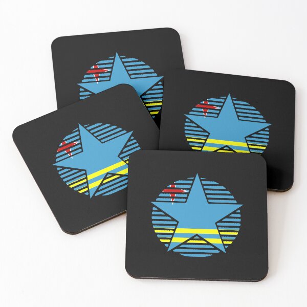 Item preview, Retro Aruba Flag Star AW designed and sold by shitpostee.
