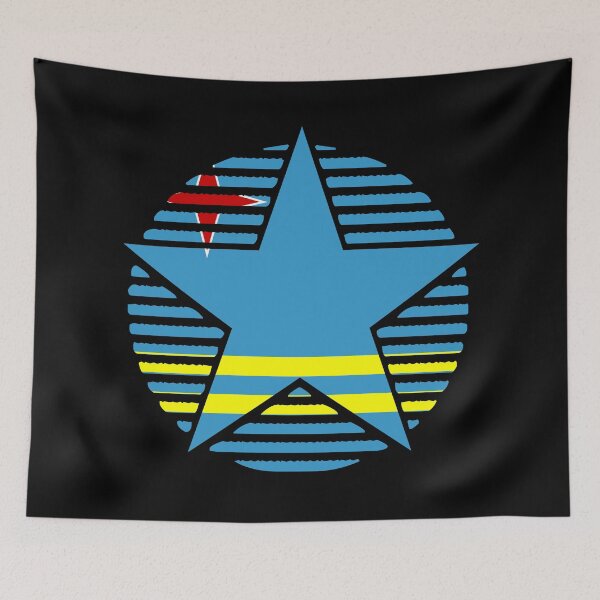 Item preview, Retro Aruba Flag Star AW designed and sold by shitpostee.
