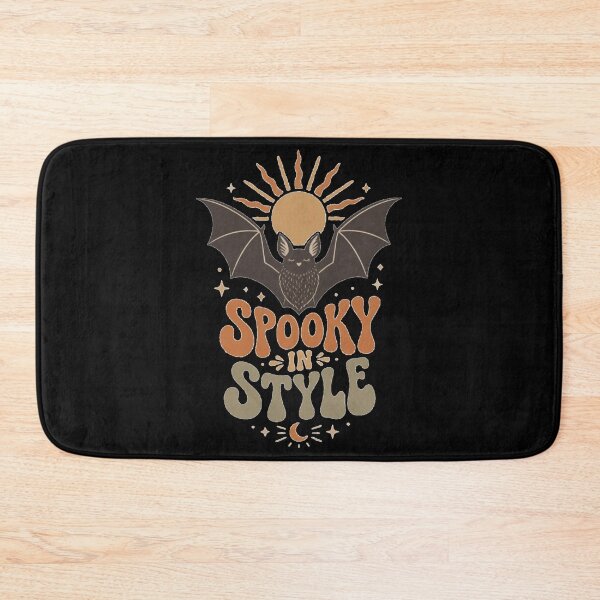 Item preview, Spooky in Style – Cute Vintage Halloween Bat Design designed and sold by emiliacreations.