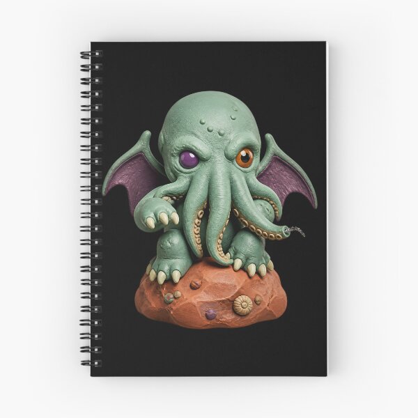 Item preview, Lovecraft Cute Baby Cthulhu Clay Creature designed and sold by Fenay Designs.