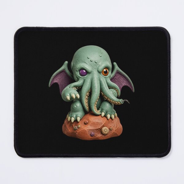 Item preview, Lovecraft Cute Baby Cthulhu Clay Creature designed and sold by Fenay Designs.