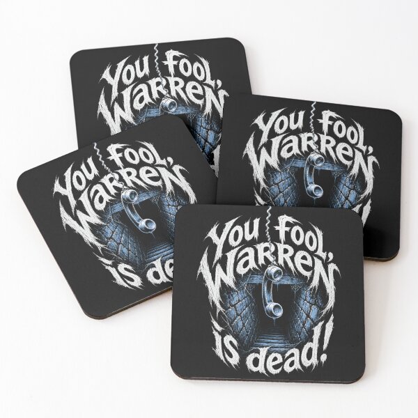 Item preview, Lovecraft You Fool Warren Is Dead Horror Quote designed and sold by Fenay Designs.
