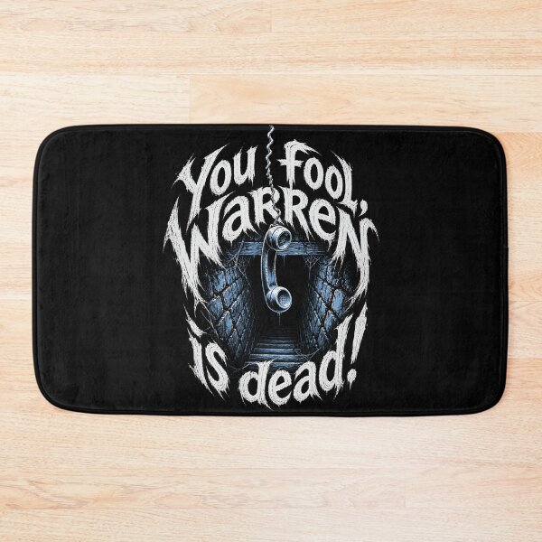 Item preview, Lovecraft You Fool Warren Is Dead Horror Quote designed and sold by Fenay Designs.