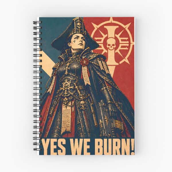 Item preview, Yes We Burn! – Inquisitor Campaign Shepard Fairey Parody designed and sold by BravenBold.