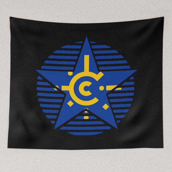 Item preview, Retro Central European Free Trade Agreement Flag Star CEFTA designed and sold by shitpostee.