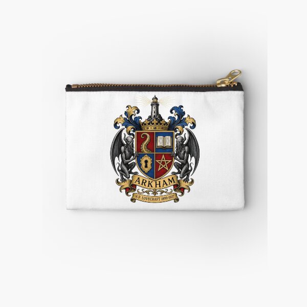 Item preview, Lovecraft Arkham Heraldic Crest with Cthulhu designed and sold by Fenay Designs.