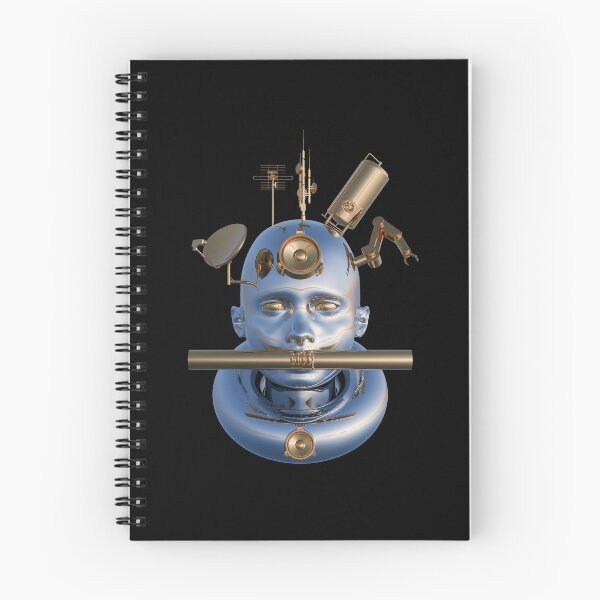 Item preview, Estático: Android retrofuturista designed and sold by NULL_FRAME.
