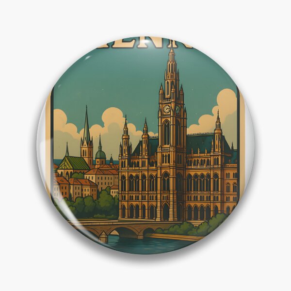 Item preview, Vienna Austria Imperial Architecture And Historic Cityscape Travel Art | ⭐⭐⭐⭐⭐ designed and sold by Wedoart-shop.