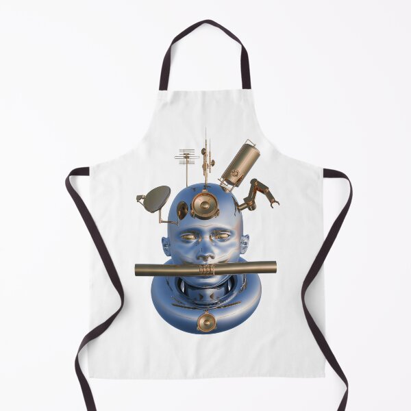 Item preview, Static : Retro-Futuristic Android designed and sold by NULL_FRAME.
